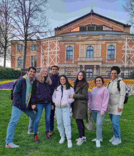 Towards entry "MAP students prepare for Focal Subject “Biomaterials and Bioprocesses” in Bayreuth"