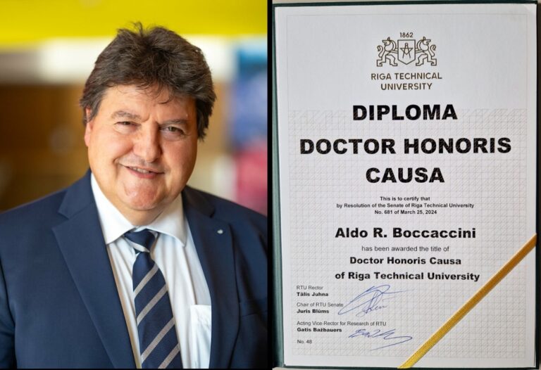 Prof. Boccaccini receives Honorary Doctorate